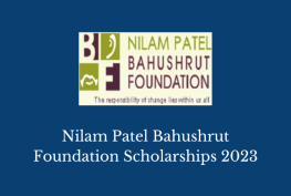 Nilam Patel Bahushrut Foundation Scholarships 2023