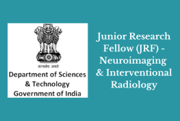 Junior Research Fellow (JRF) - Neuroimaging & Interventional Radiology under SERB Funded Project at NIMHANS, Bangalore