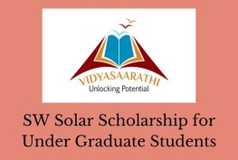 SW Solar Scholarship for Under Graduate Students