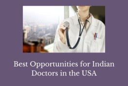 Best Opportunities for Indian Doctors in the USA