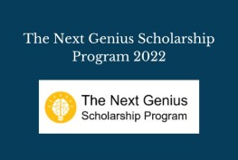 The Next Genius Scholarship Program 2022