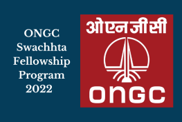 ONGC Swachhta Fellowship Program 2022