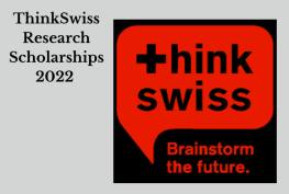 ThinkSwiss Research Scholarships 2022