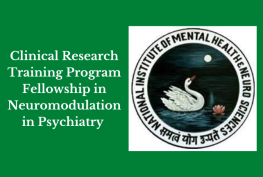 Clinical Research Training Program Fellowship in Neuromodulation in Psychiatry
