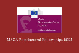 MSCA Postdoctoral Fellowships 2025