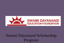 Swami Dayanand Scholarship Program