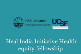Heal India Initiative Health equity fellowship