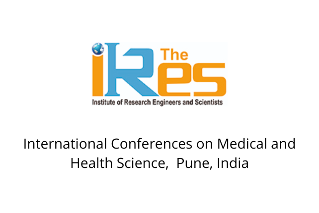 International Conferences on Medical and Health Science,  Pune, India