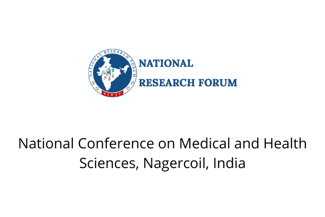 National Conference on Medical and Health Sciences, Nagercoil, India