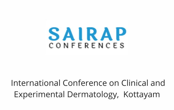 International Conference on Clinical and Experimental Dermatology,  Kottayam