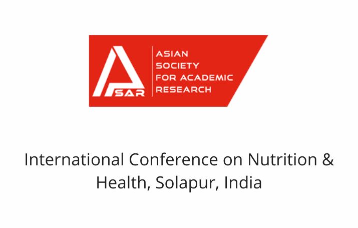 International Conference on Nutrition & Health, Solapur, India,