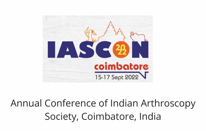 Annual Conference of Indian Arthroscopy Society, Coimbatore, India