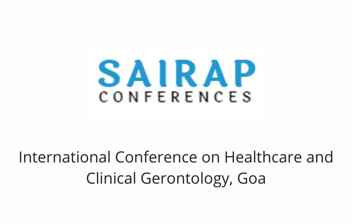 International Conference on Healthcare and Clinical Gerontology, Goa