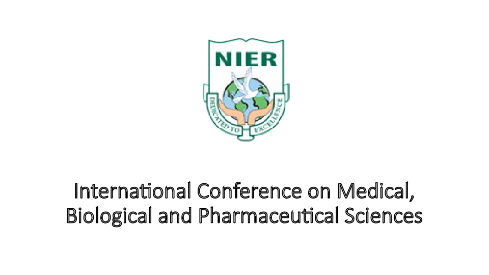 International Conference on Medical, Biological and Pharmaceutical Sciences (ICMBPS), Kolkata