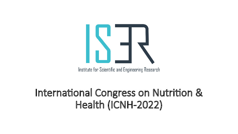 International Congress on Nutrition & Health (ICNH-2022)