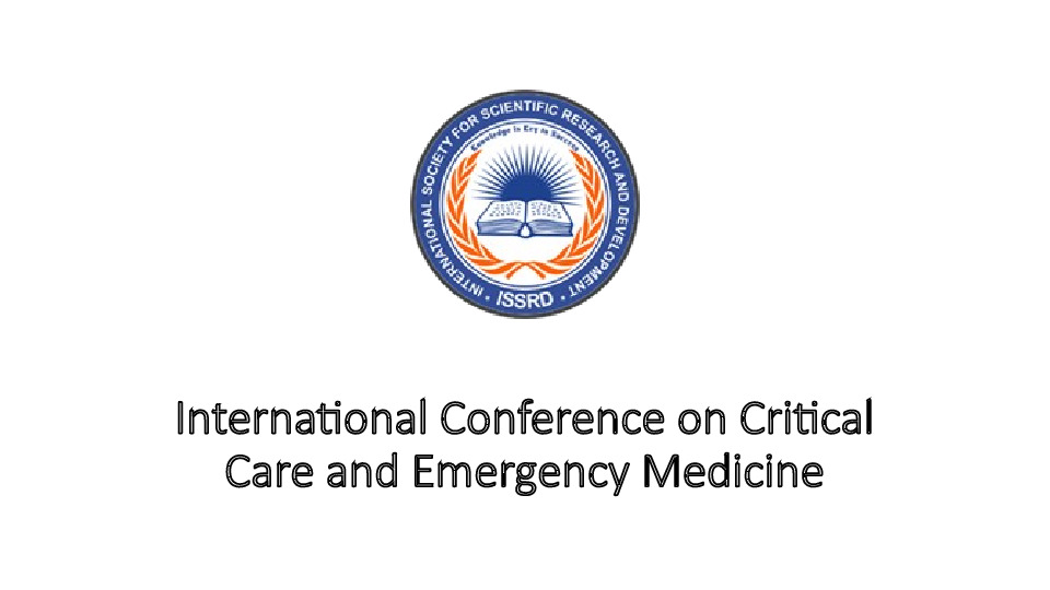 International Conference on Critical Care and Emergency Medicine