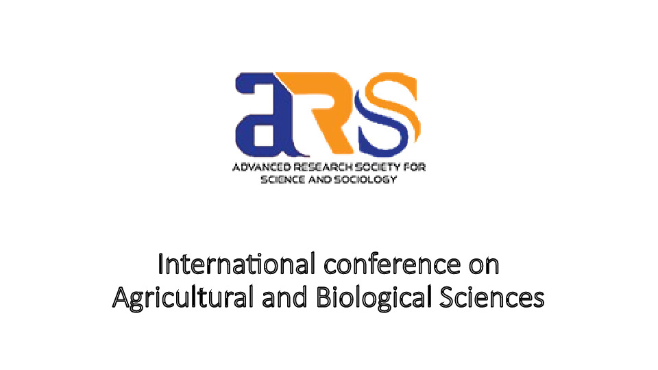 International conference on Agricultural and Biological Sciences