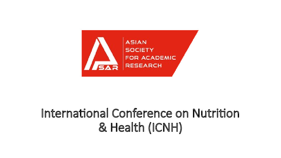 International Conference on Nutrition & Health (ICNH)