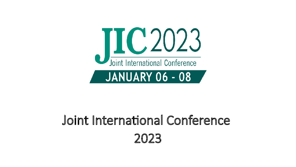 Joint International Conference 2023