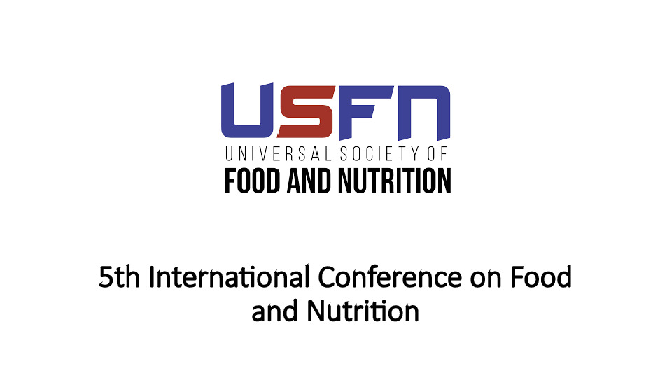 5th International Conference on Food and Nutrition