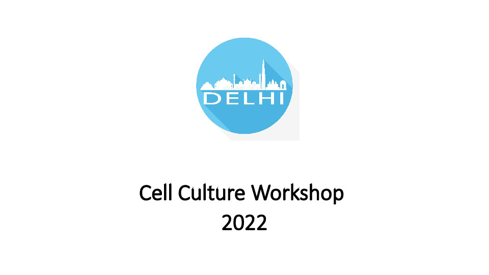 Cell Culture Workshop