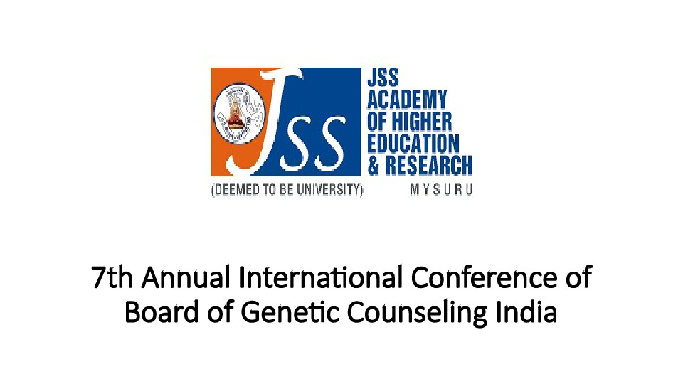 7th Annual International Conference of Board of Genetic Counseling India