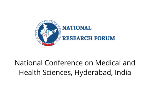 National Conference on Medical and Health Sciences, Hyderabad, India