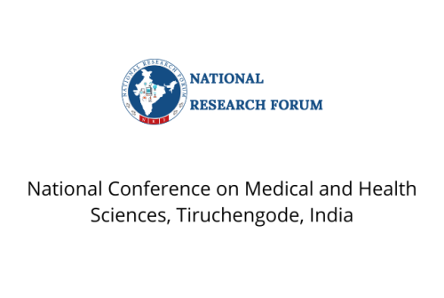 National Conference on Medical and Health Sciences, Tiruchengode, India