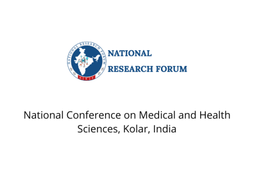 National Conference on Medical and Health Sciences, Kolar, India