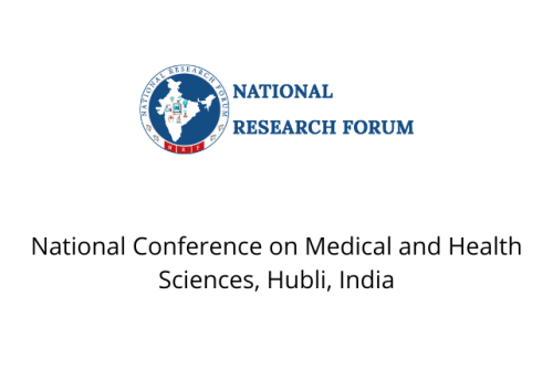 National Conference on Medical and Health Sciences, Hubli, India