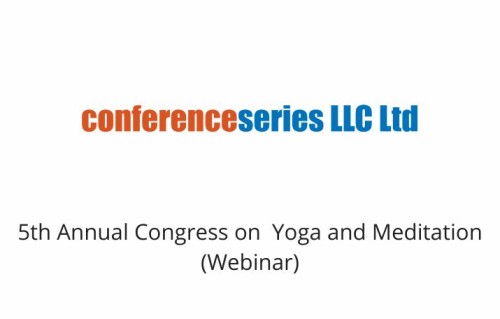 5th Annual Congress on  Yoga and Meditation (Webinar)