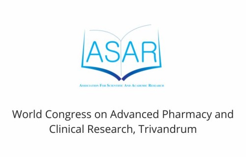 World Congress on Advanced Pharmacy and Clinical Research, Trivandrum