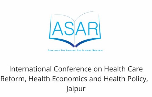 International Conference on Health Care Reform, Health Economics and Health Policy,  Jaipur