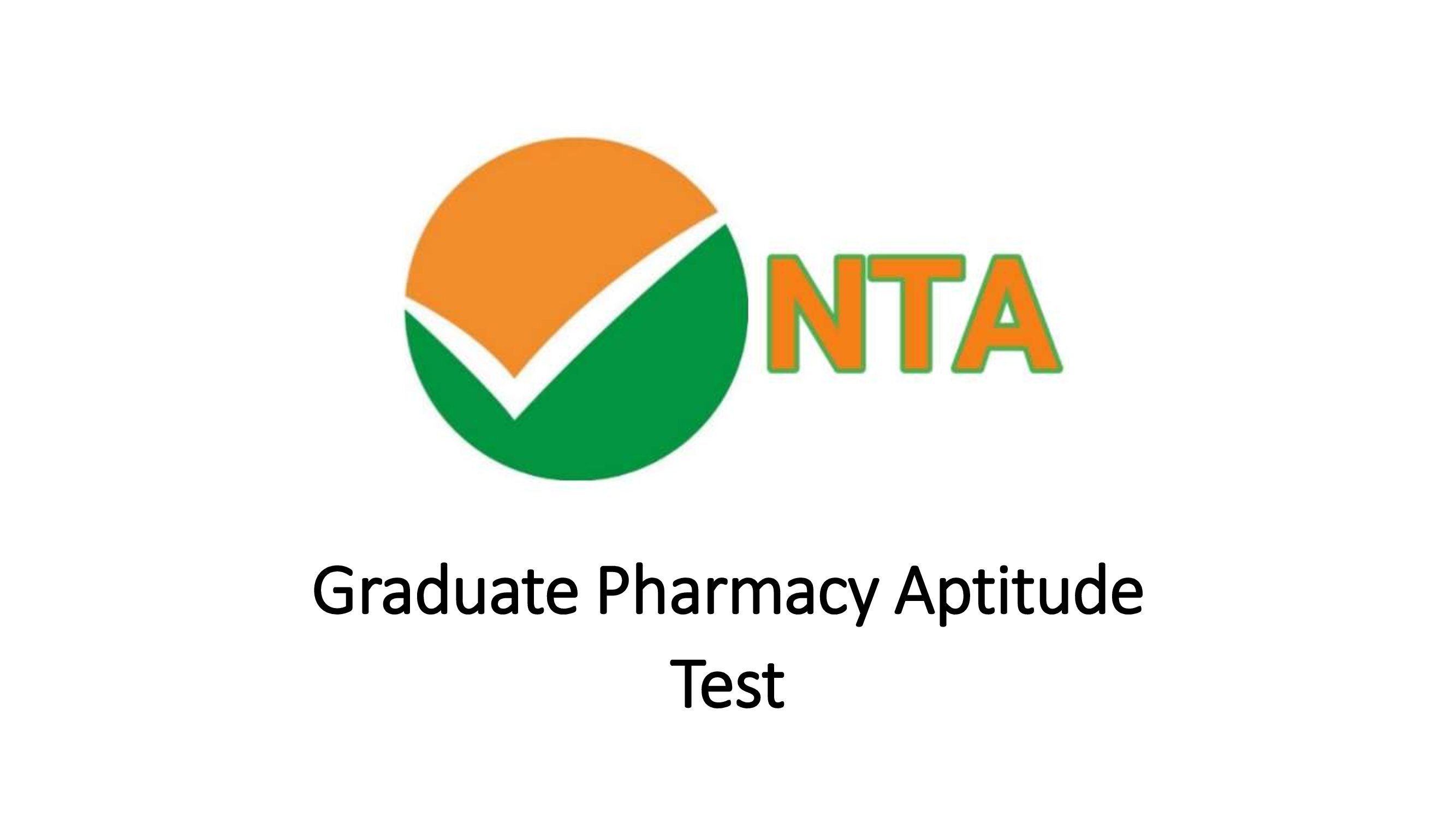Graduate Pharmacy Aptitude Test